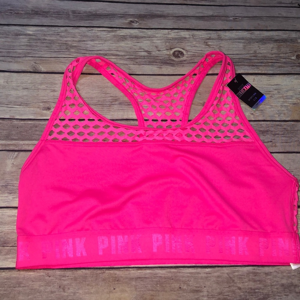 Pink Victoria Secret Sports Bra